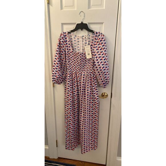 NWT TYLER BOE Camilla Midi Dress - Multi XS - Picture 2 of 2